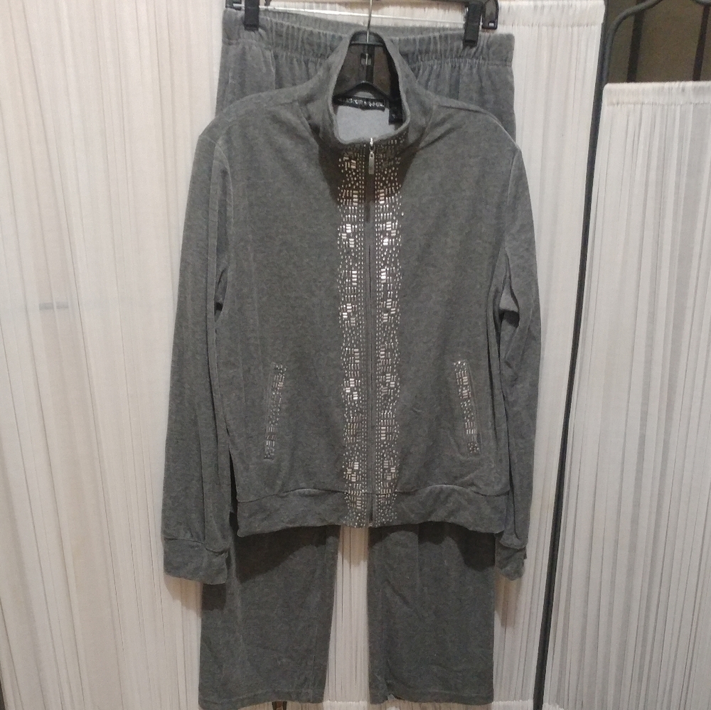 Mirror Image 2 PC set Velour loungewear